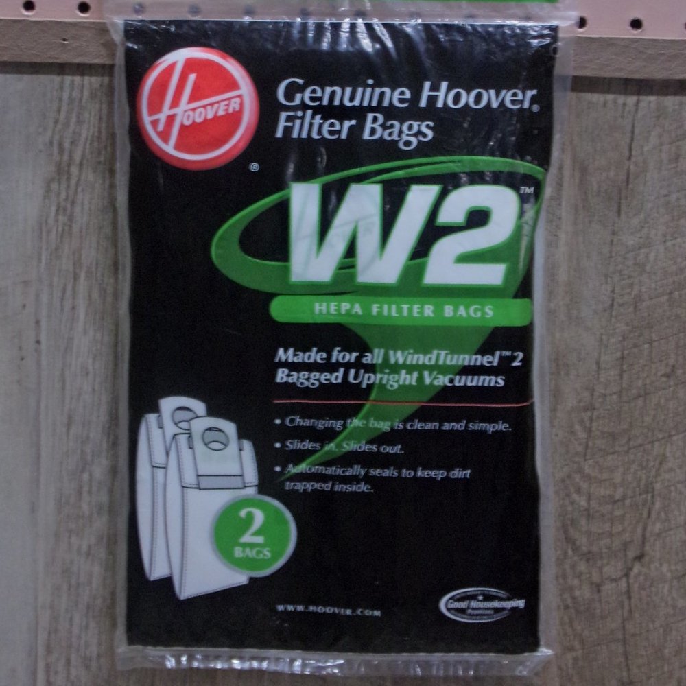 Hoover Filter Bags, W2, Hepa Filter